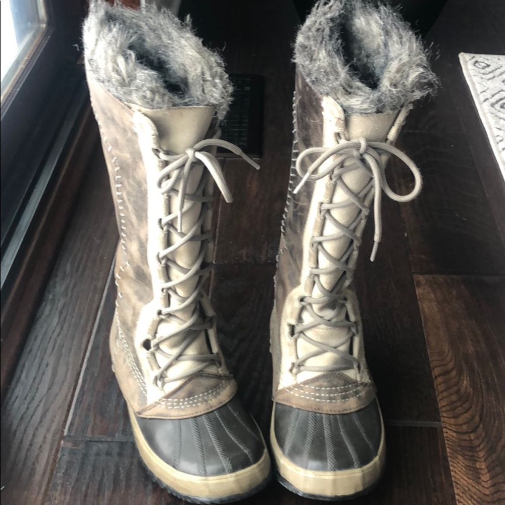Tall Sorel Winter Waterproof Boots